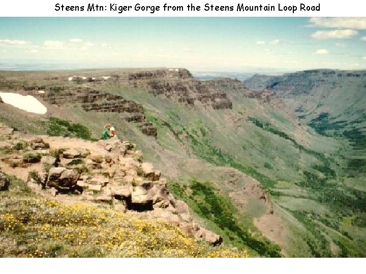 Steens Mtn: Kiger Gorge from the Steens Mountain Loop Road 