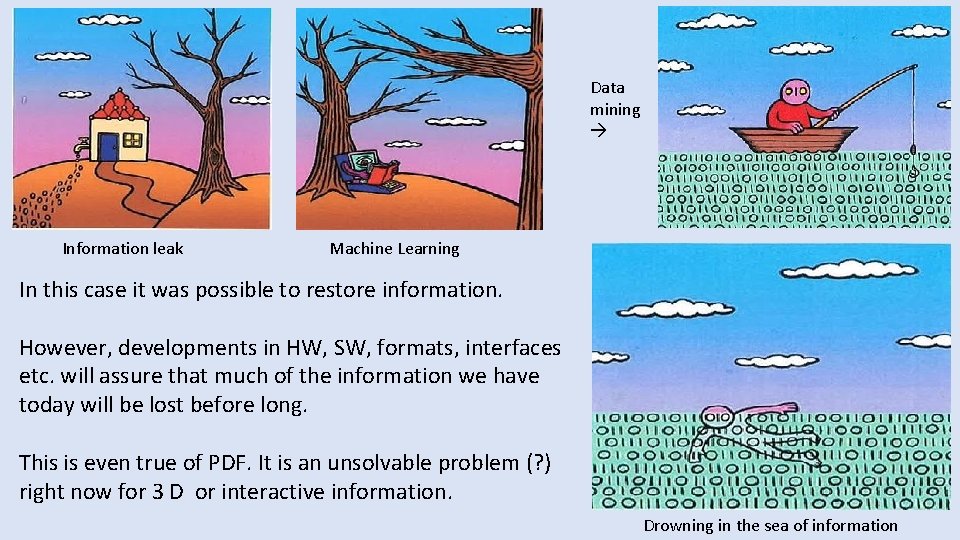 Data mining Information leak Machine Learning In this case it was possible to restore