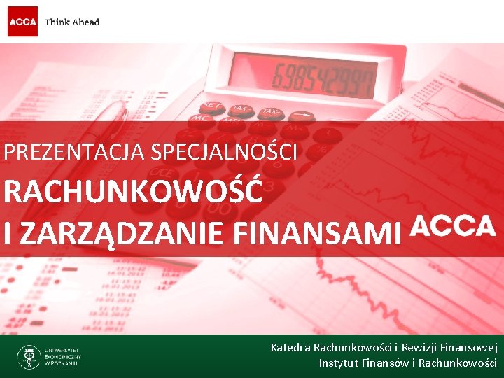 Podyplomowe Studia Rachunkowości I Rewizji Finansowej