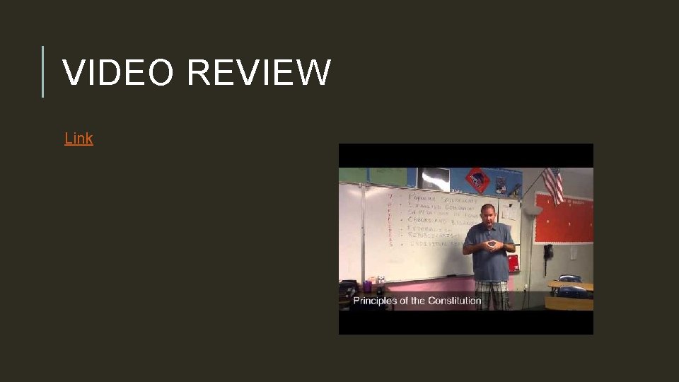VIDEO REVIEW Link 