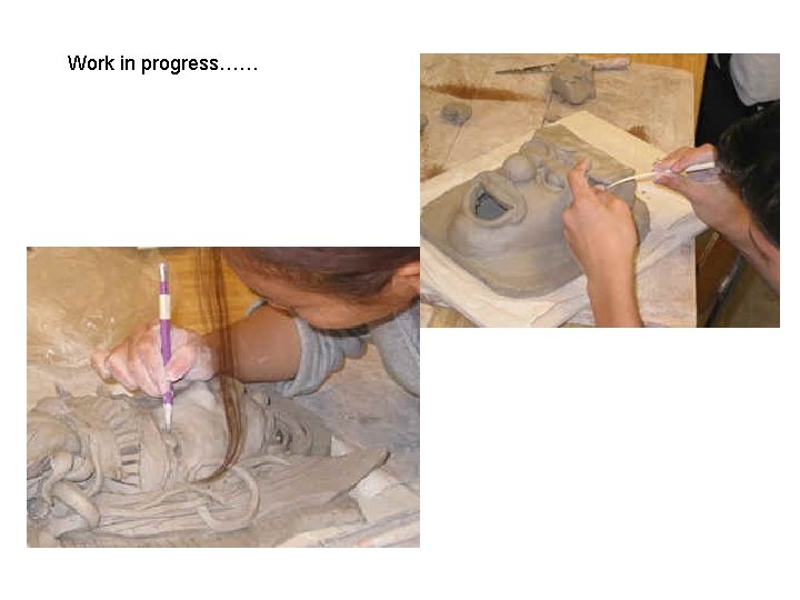 Work in progress…… Work in progress……