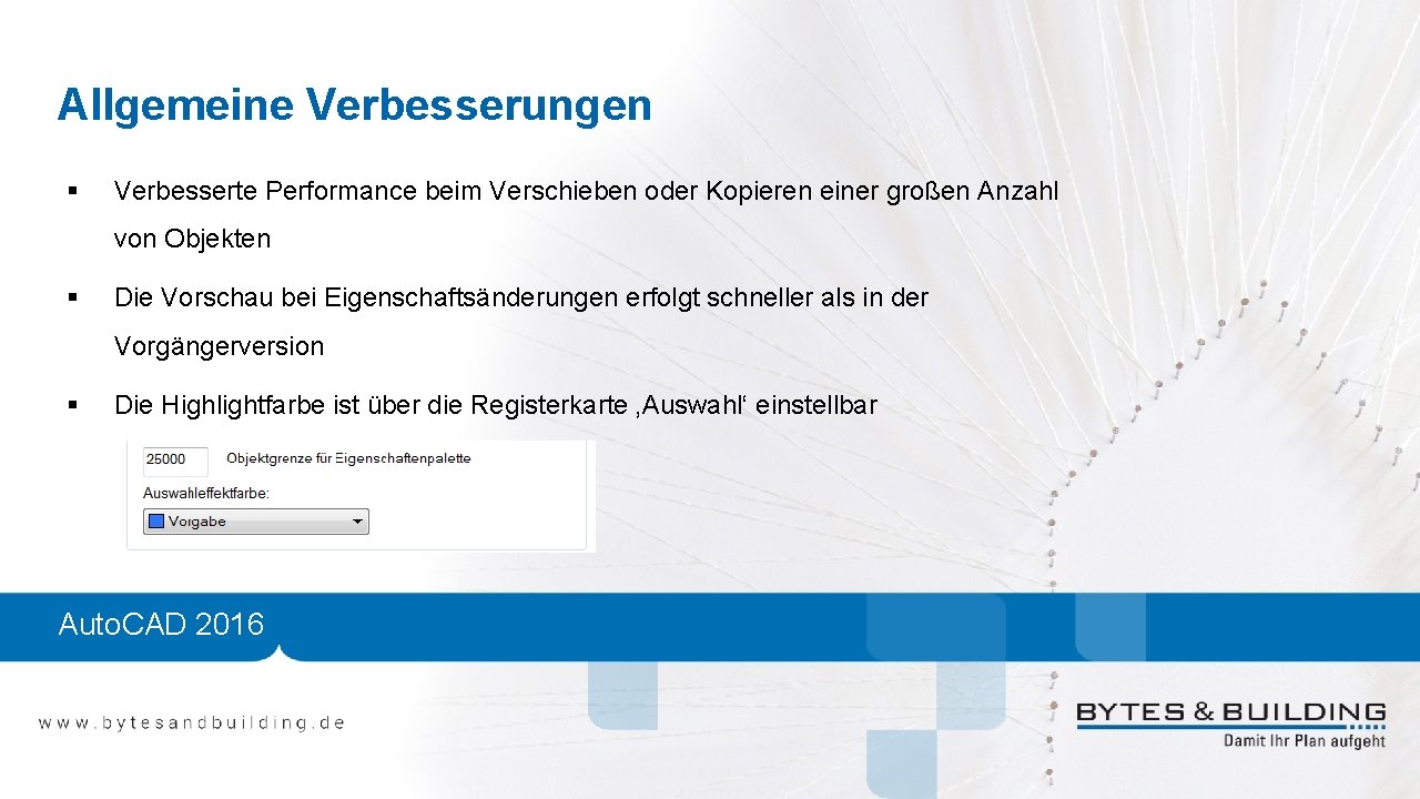 Allgemeine Verbesserungen § Verbesserte Performance beim Verschieben oder Kopieren einer großen Anzahl von Objekten