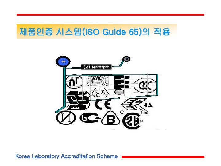 제품인증 시스템(ISO Guide 65)의 적용 Korea Laboratory Accreditation Scheme 