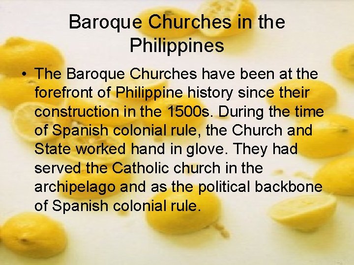 Baroque Churches in the Philippines • The Baroque Churches have been at the forefront Baroque Churches in the Philippines • The Baroque Churches have been at the forefront