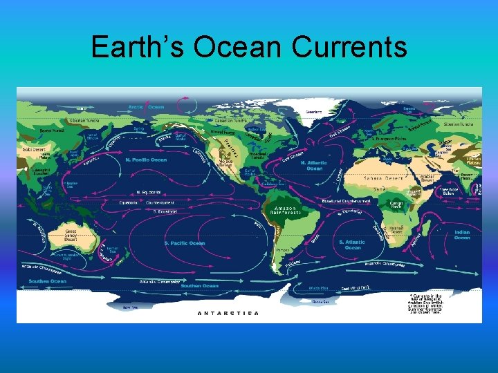 Earth’s Ocean Currents 