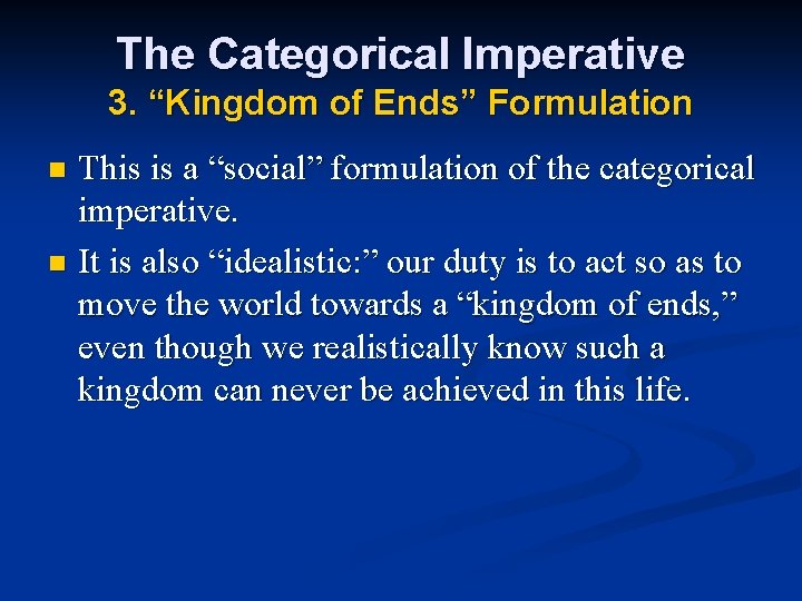 Christian Ethics How Should We Live 6 The