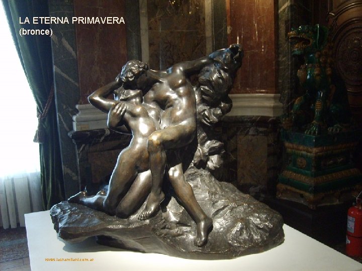 LA ETERNA PRIMAVERA (bronce) www. lauramilani. com. ar 