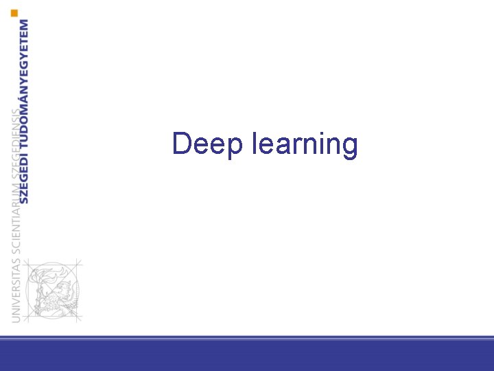 Deep learning 