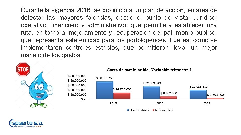 Durante la vigencia 2016, se dio inicio a un plan de acción, en aras