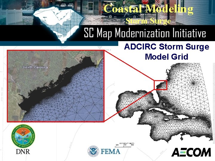 Coastal Modeling Storm Surge ADCIRC Storm Surge Model Grid 39 
