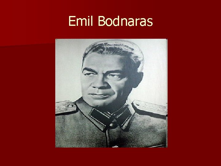 Emil Bodnaras 