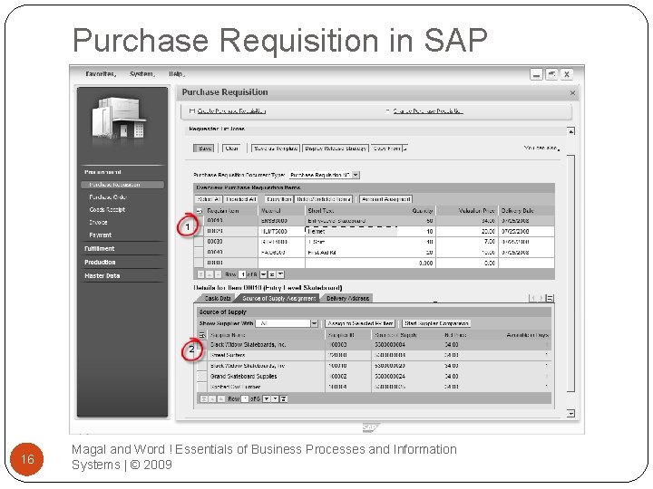 Purchase Requisition in SAP 16 Magal and Word ! Essentials of Business Processes and