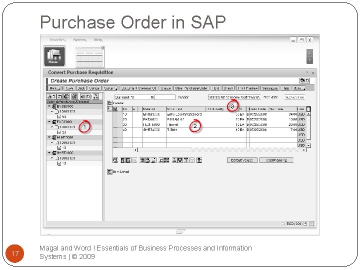 Purchase Order in SAP 17 Magal and Word ! Essentials of Business Processes and