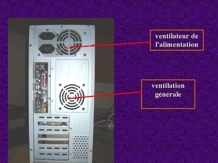 ventilateur de l'alimentation ventilation générale ventilateur de l'alimentation ventilation générale