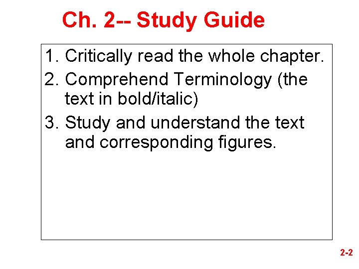 Chapter 2Pituitary gland 2 1 Ch 2 Study