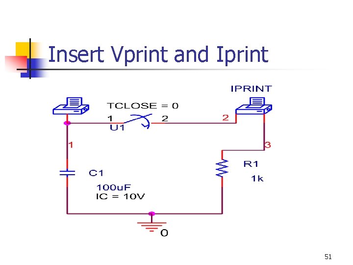 Insert Vprint and Iprint 51 