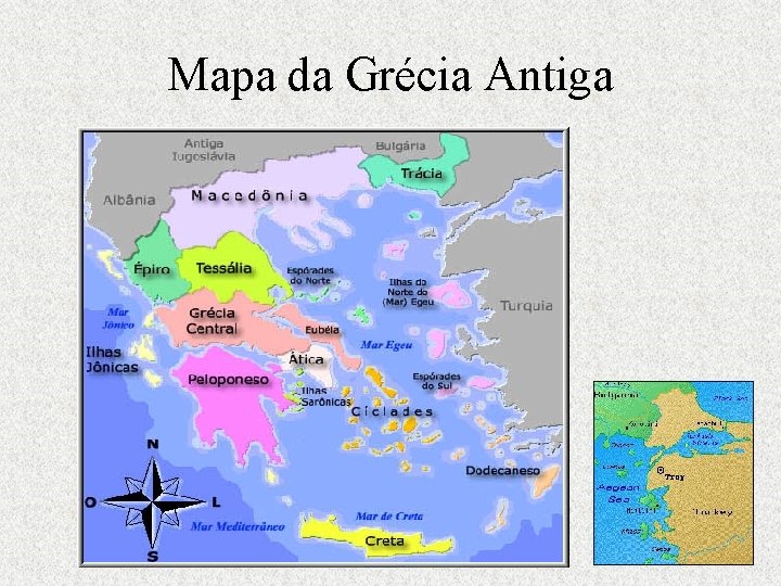 Mapa da Grécia Antiga 