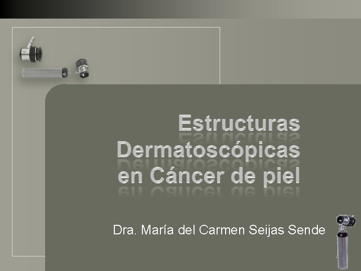 Dra. María del Carmen Seijas Sende 