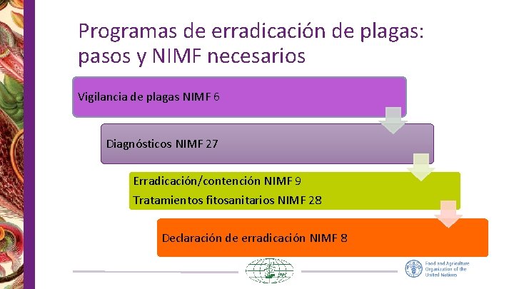 Programas de erradicación de plagas: pasos y NIMF necesarios Vigilancia de plagas NIMF 6 Programas de erradicación de plagas: pasos y NIMF necesarios Vigilancia de plagas NIMF 6