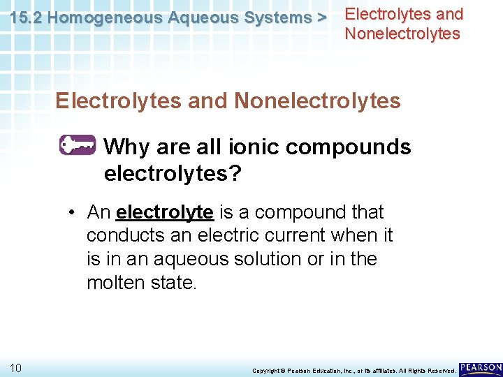 15. 2 Homogeneous Aqueous Systems > Electrolytes and Nonelectrolytes Why are all ionic compounds