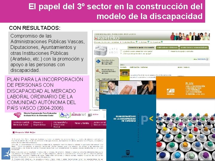 El papel del 3º sector en la construcción del modelo de la discapacidad CON El papel del 3º sector en la construcción del modelo de la discapacidad CON