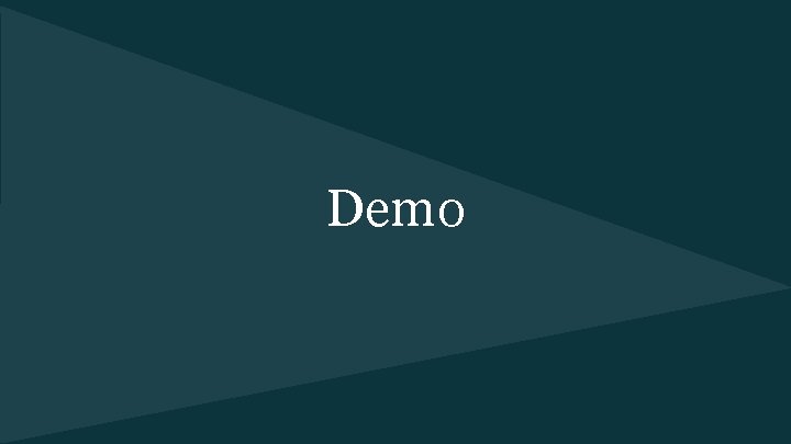 Demo 