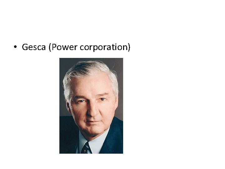  • Gesca (Power corporation) 