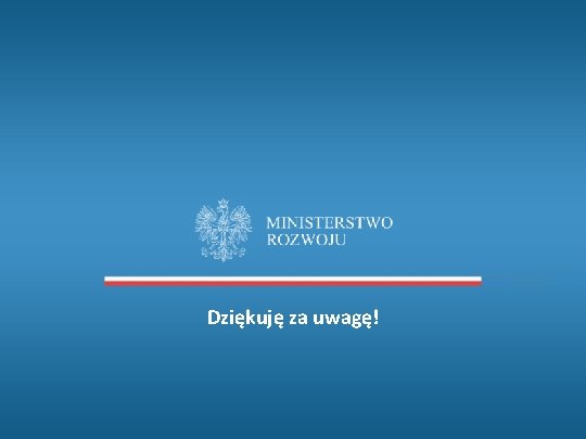 Dziękuję za uwagę! 