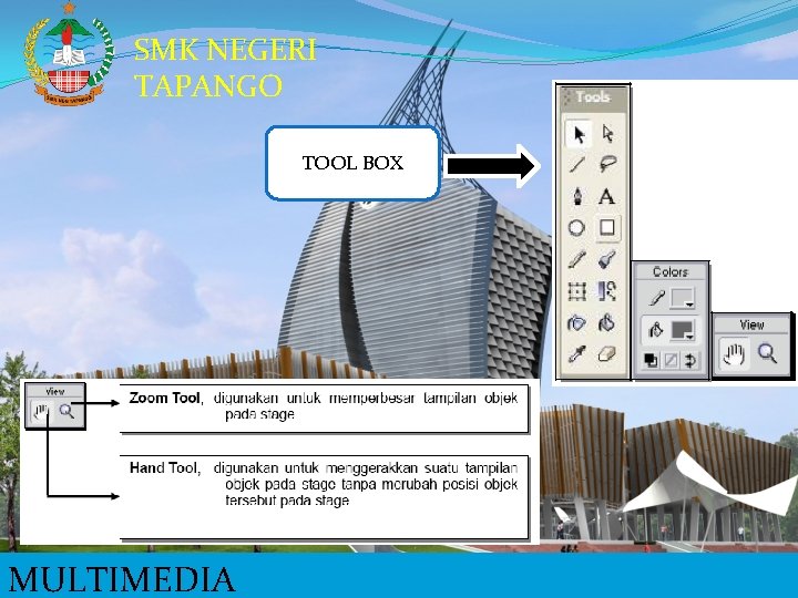 SMK NEGERI TAPANGO TOOL BOX MULTIMEDIA 