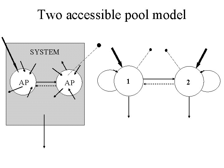 Two accessible pool model SYSTEM AP AP 1 2 