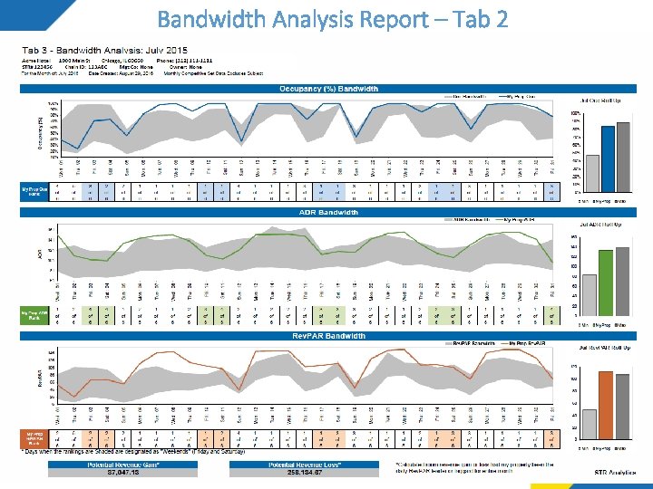 Bandwidth Analysis Report – Tab 2 Bandwidth Analysis Report – Tab 2