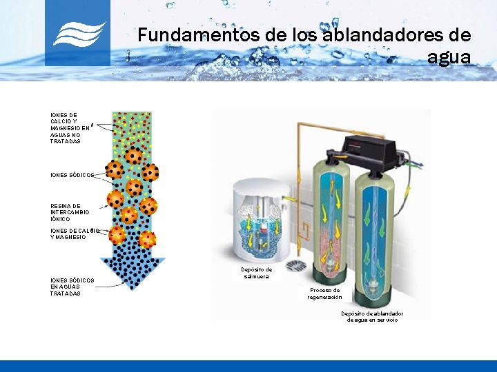 Fundamentos de los ablandadores de agua IONES DE CALCIO Y MAGNESIO EN AGUAS NO