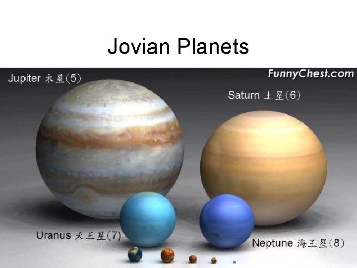 Jovian Planets 
