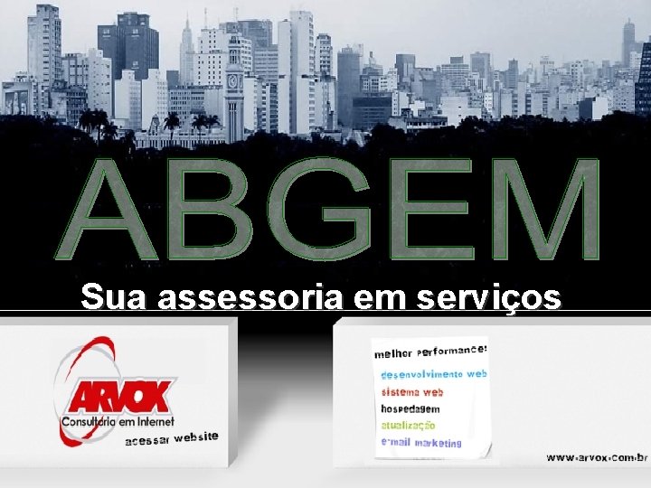 Sua assessoria em serviços 