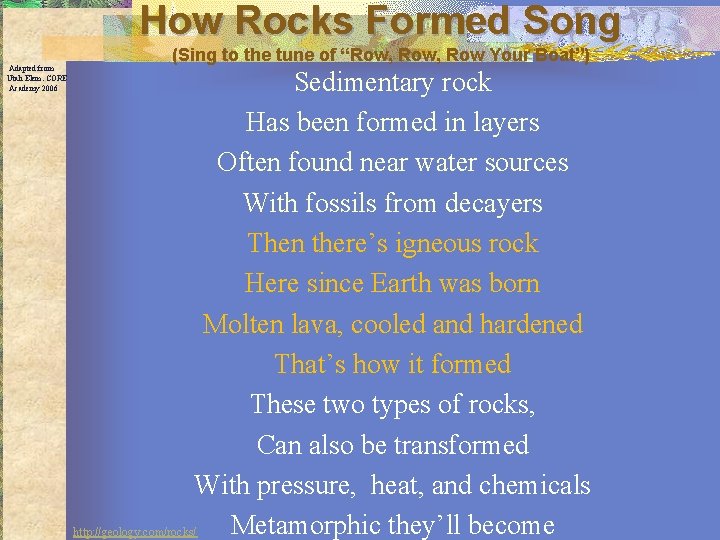 Big Idea 6 Earth Structures Grade 5 PSELL