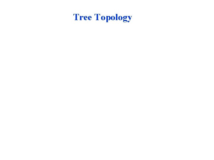 Tree Topology Tree Topology