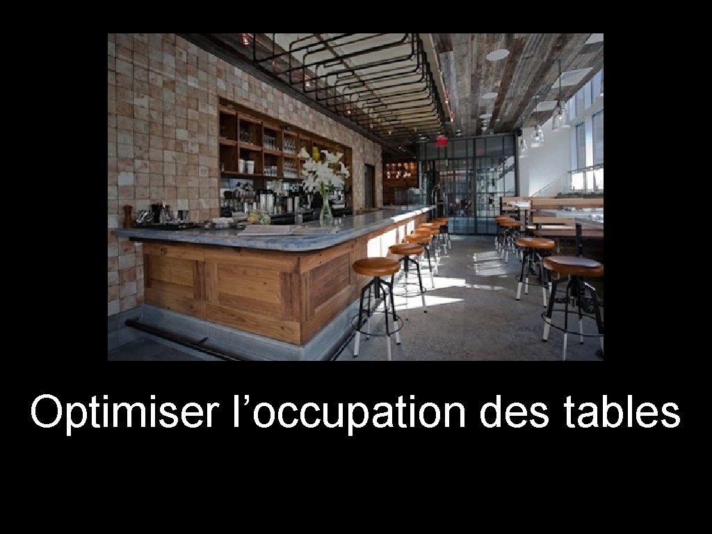 Optimiser l’occupation des tables 