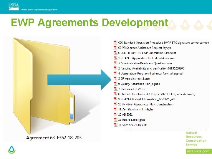 EWP Agreements Development 