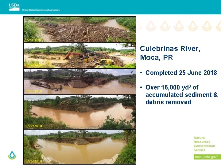 Culebrinas River, Moca, PR • Completed 25 June 2018 • Over 16, 000 yd