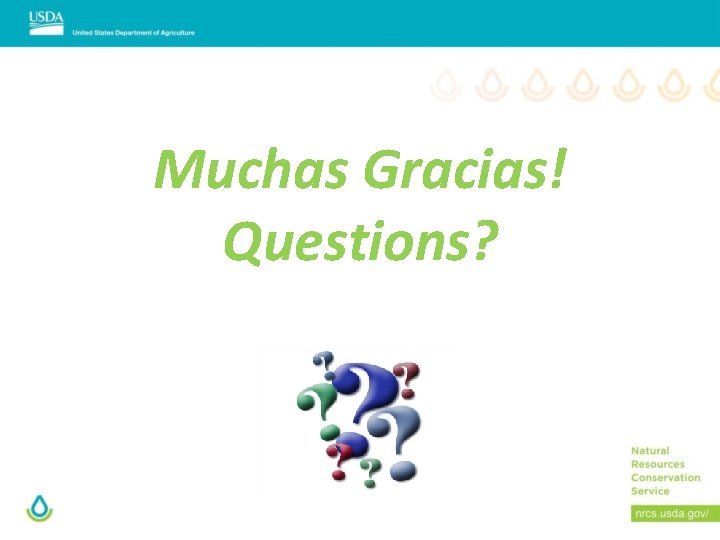 Muchas Gracias! Questions? 