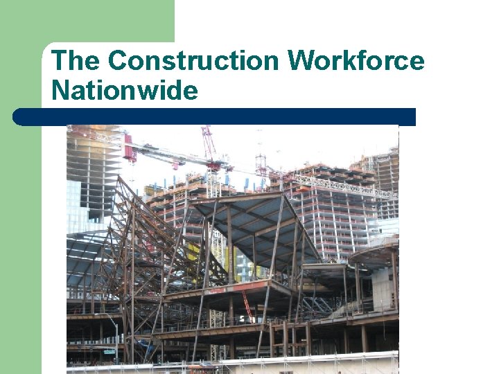 The Construction Workforce Nationwide 