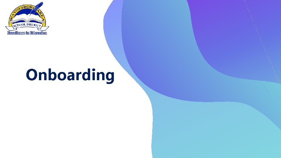 Onboarding 