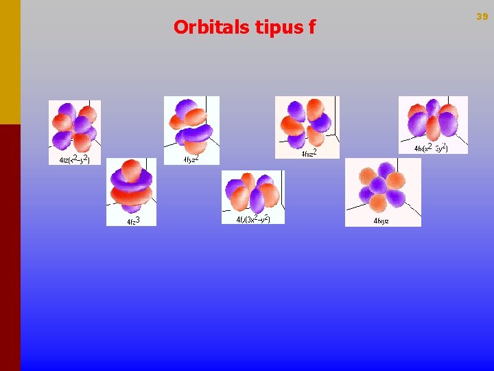 Orbitals tipus f 39 