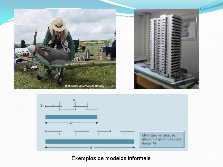 Exemplos de modelos informais Exemplos de modelos informais