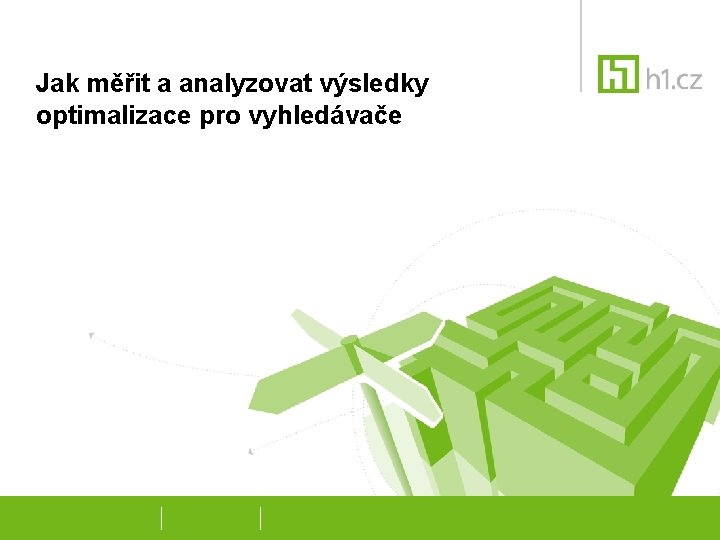 Jak měřit a analyzovat výsledky optimalizace pro vyhledávače 