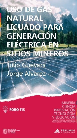 USO DE GAS NATURAL LICUADO PARA GENERACIN ELCTRICA