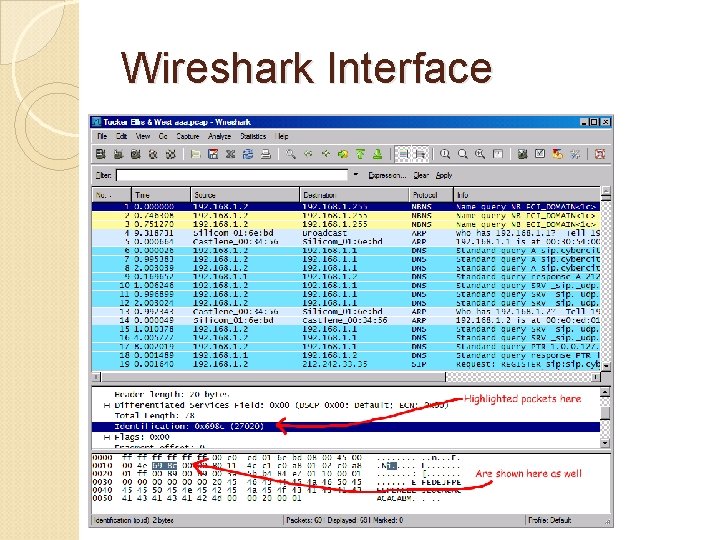 Wireshark Interface 15 