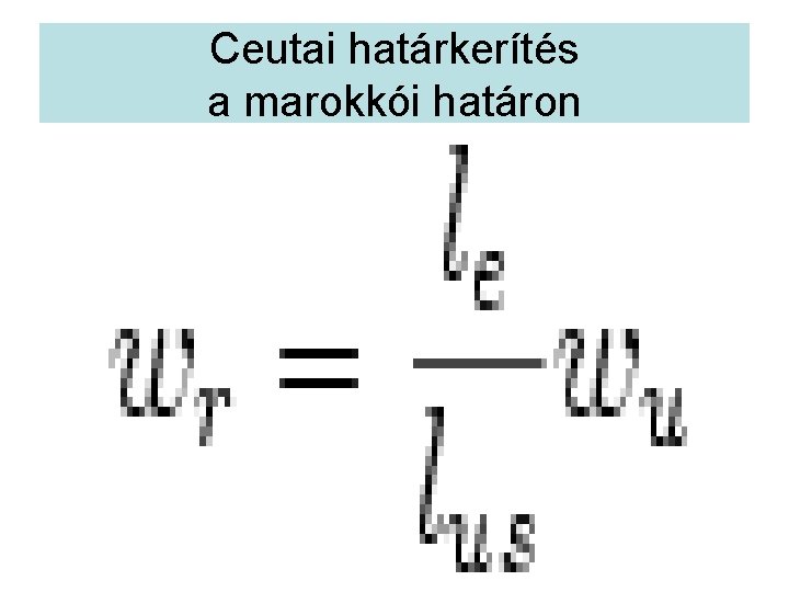 Ceutai határkerítés a marokkói határon 