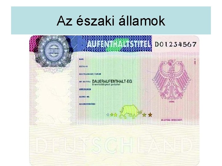 Az északi államok 