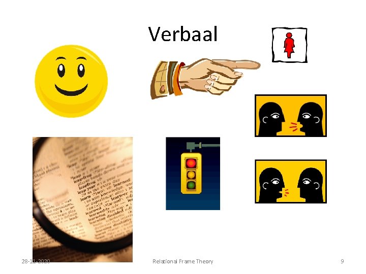 Verbaal 28 -11 -2020 Relational Frame Theory 9 
